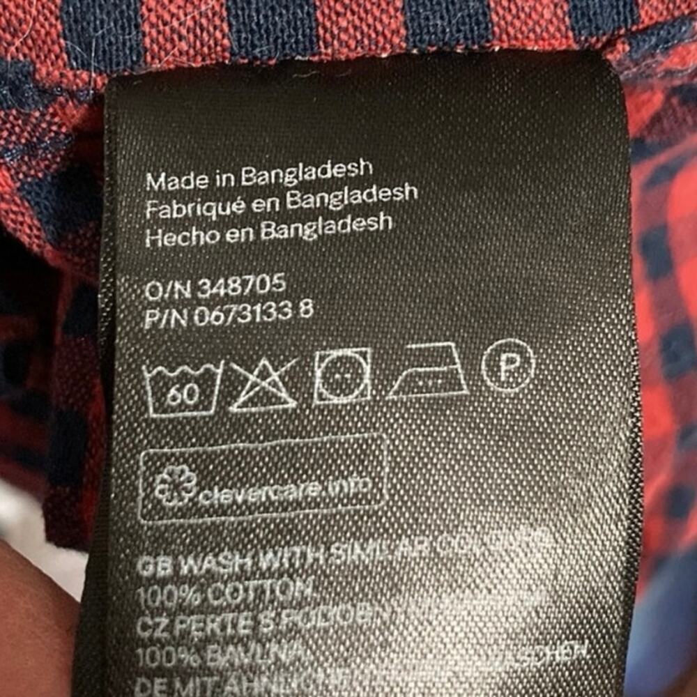 L.O.G.G. H&M Regular fit button down Small - Picture 4 of 5